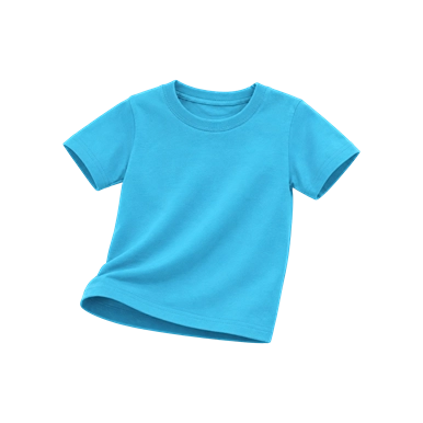 T-SHIRT BÉBÉ 150G – JHK – TSRB150 — couleur Turquoise